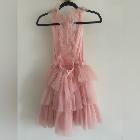 Mable Pink Chiffon Ruffled Mini Dress - Picture 2 of 7